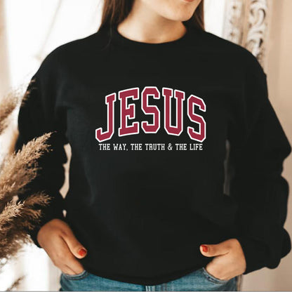 Christian Sweatshirt Jesus