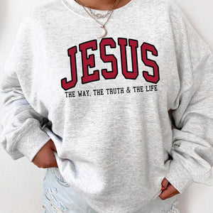 Christian Sweatshirt Jesus